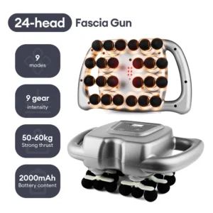 16-Head Fascia Massage Gun